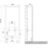 Инсталляция VITRA FRAME для биде 880-5800